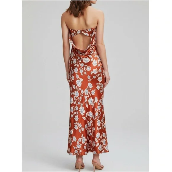BEC & BRIDGE Moon Dance Maxi Dress, Blossom Print, 2 (US) - Picture 2 of 11